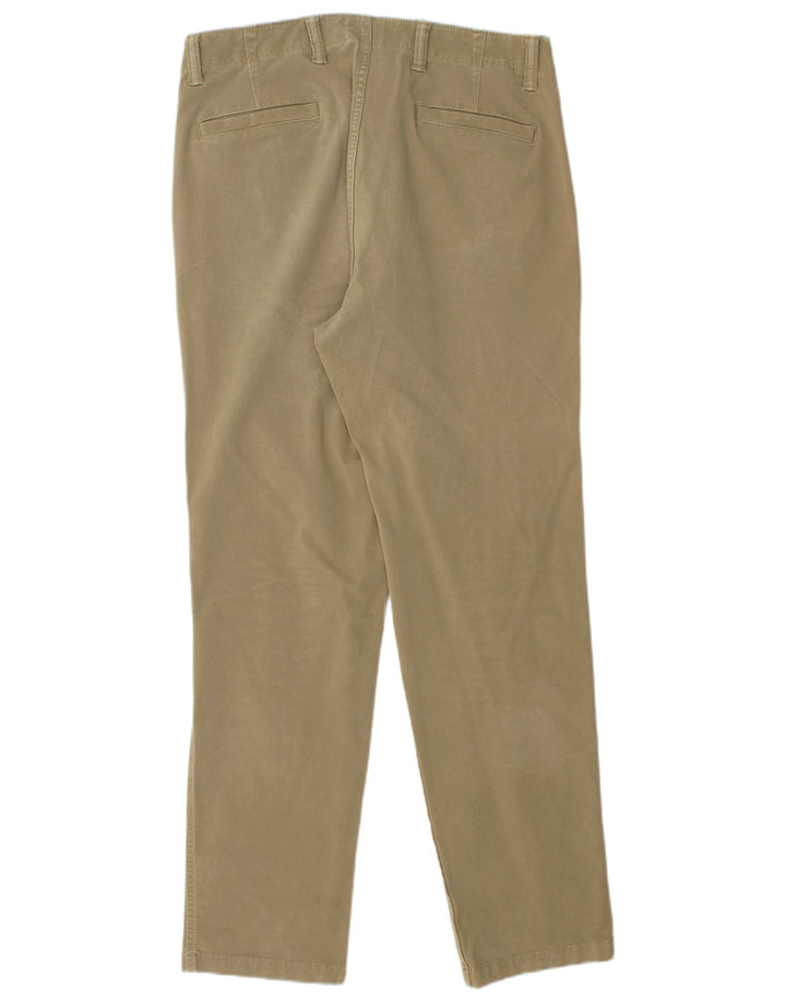 DOCKERS Pantaloni chino conici pentru bărbați, L34 L32, bumbac kaki