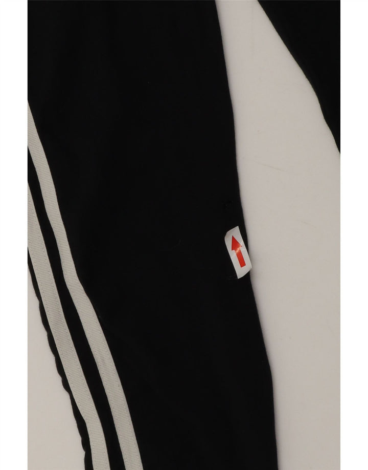 Leggings pentru femei Adidas UK 10 mic bumbac negru