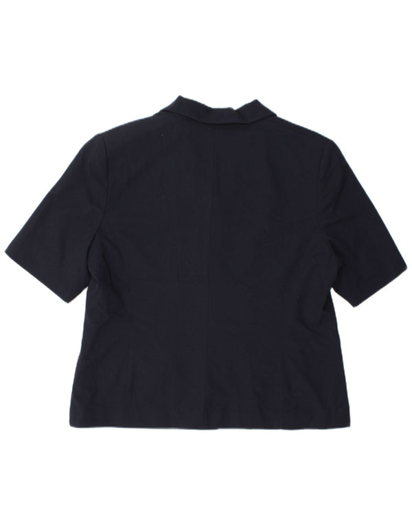 Marks & Spencer jachetă cu mânecă scurtă pentru femei UK 18 XL bleumarin