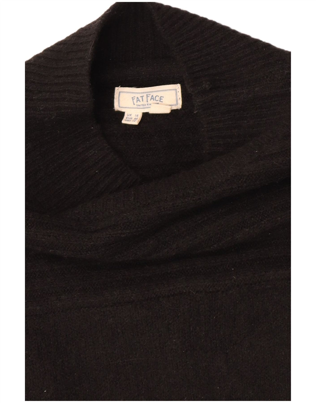 Rochie cu pulover pentru femei Fat Face UK 16 Large Black