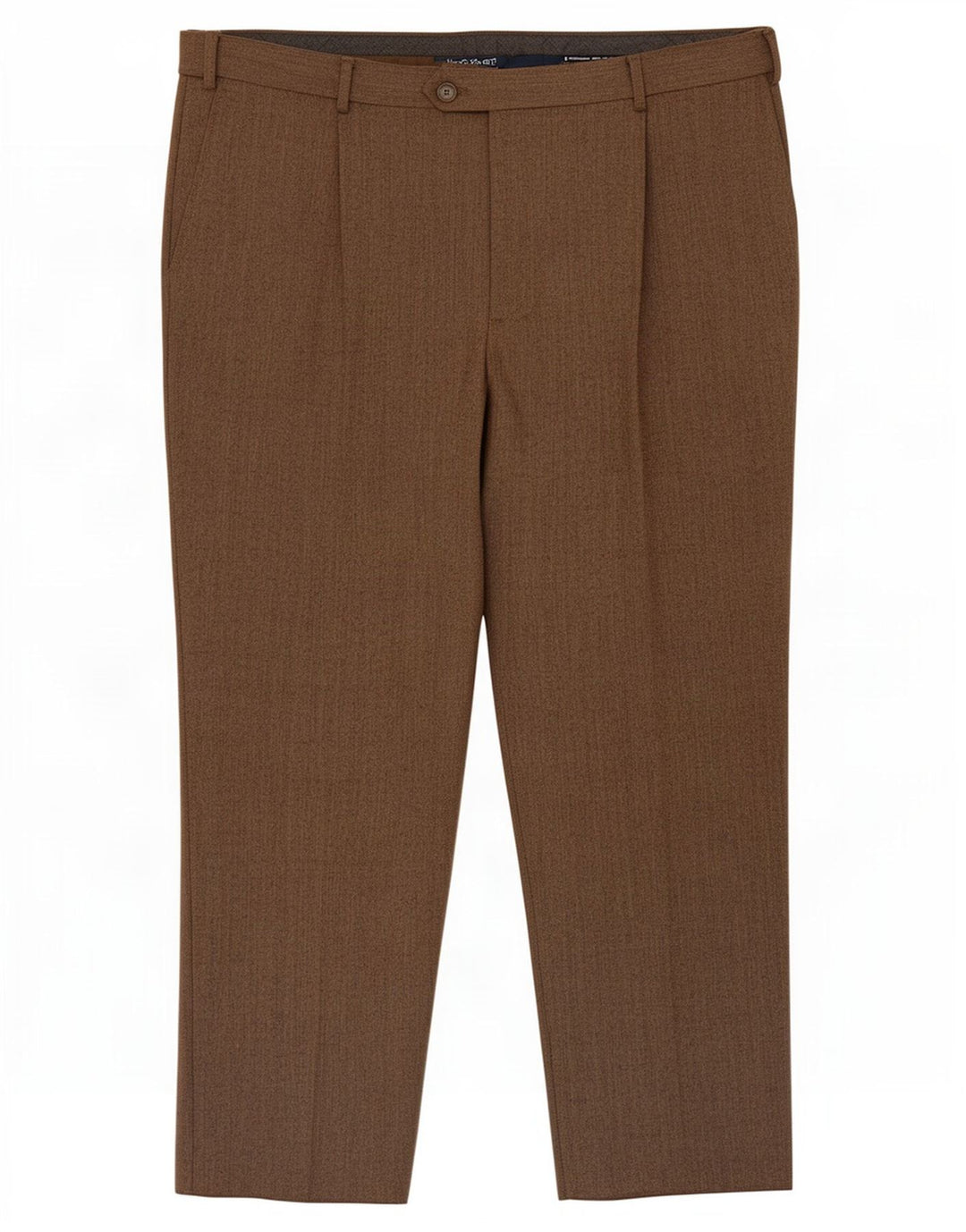 Pantaloni de costum pentru bărbați Marks & Spencer, cu tăiere obișnuită, L40 L29, bej, în oase