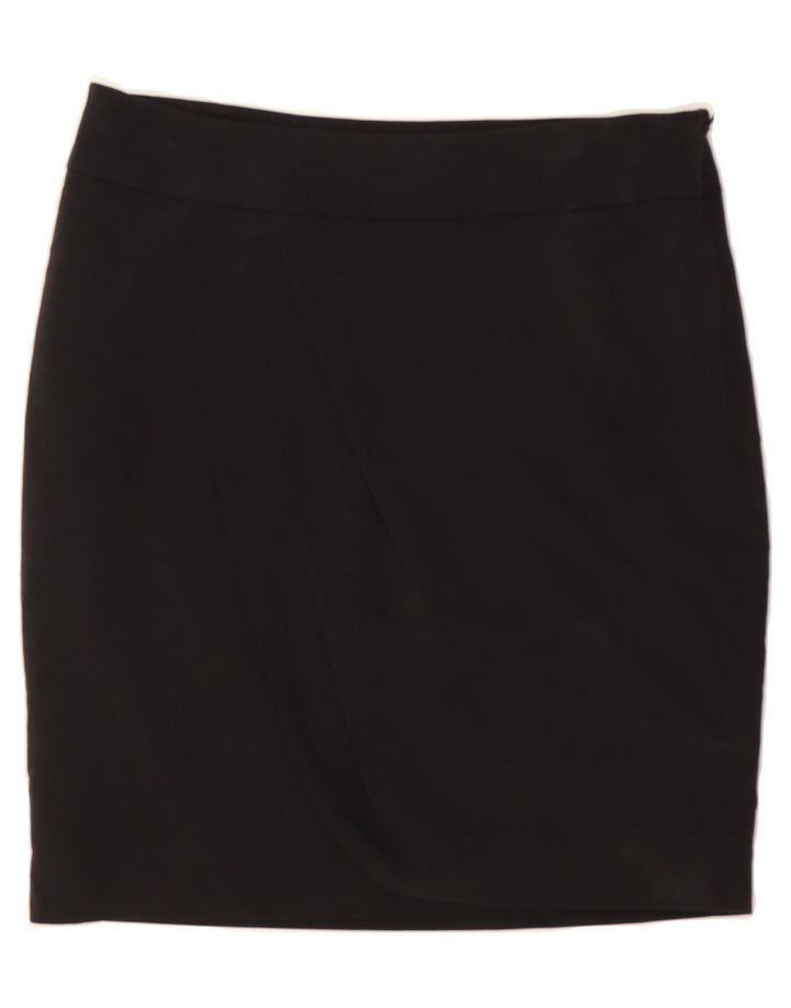 MOSSIMO Womens Pencil Skirt US 6 Medium W30 Black Polyester Vintage Mossimo and Second-Hand Mossimo from Messina Hembry 