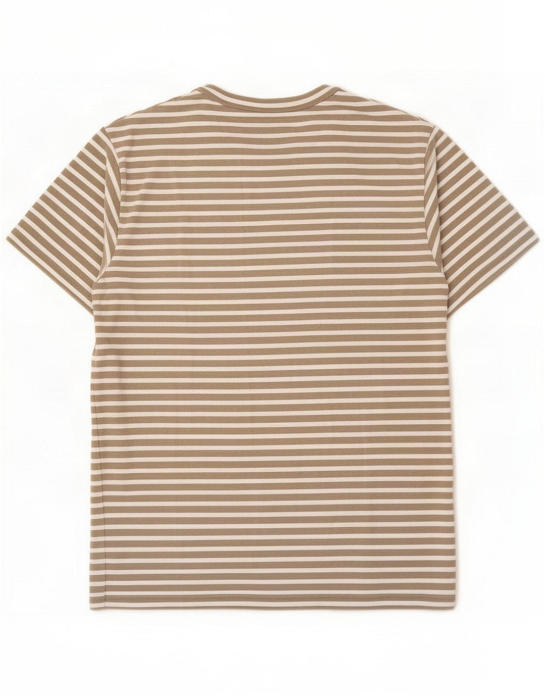 Cos Tricou pentru bărbați Top mediu bej bumbac cu dungi