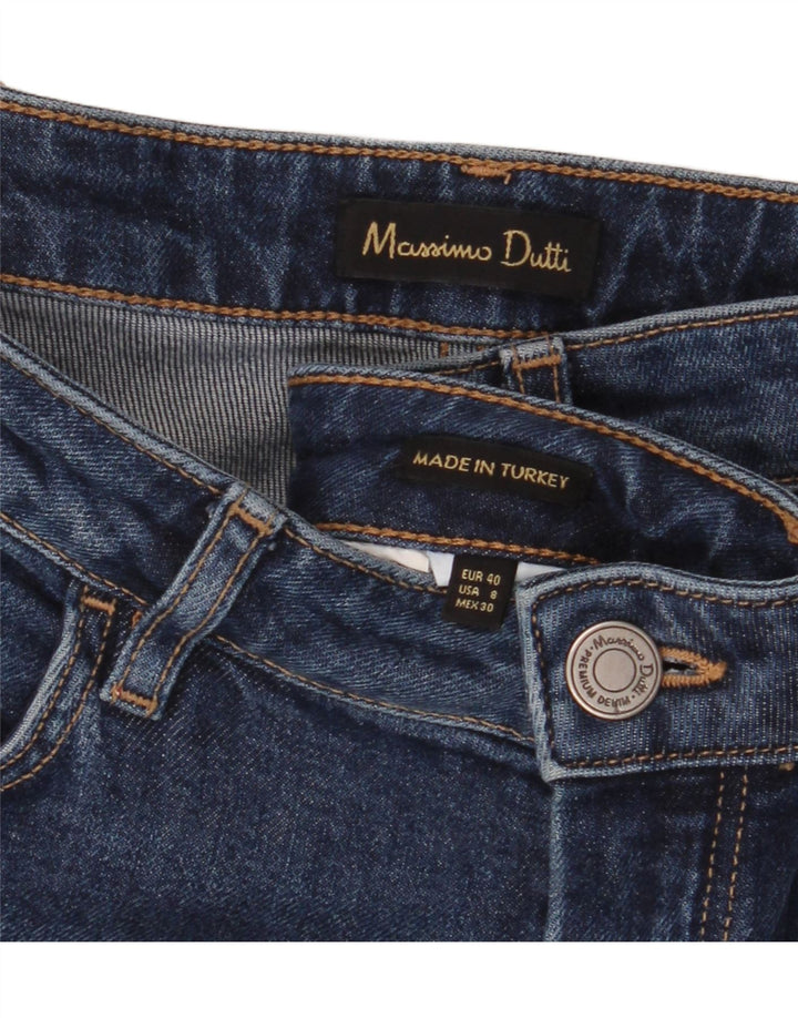 Blugi subțiri Massimo Dutti pentru femei EU 40 Medium W30 L30 Bumbac albastru