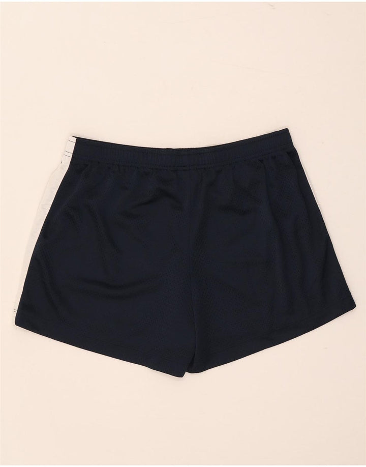 Pantaloni scurți sport Nike pentru femei US 12/14, mari, bleumarin, poliester color bloc