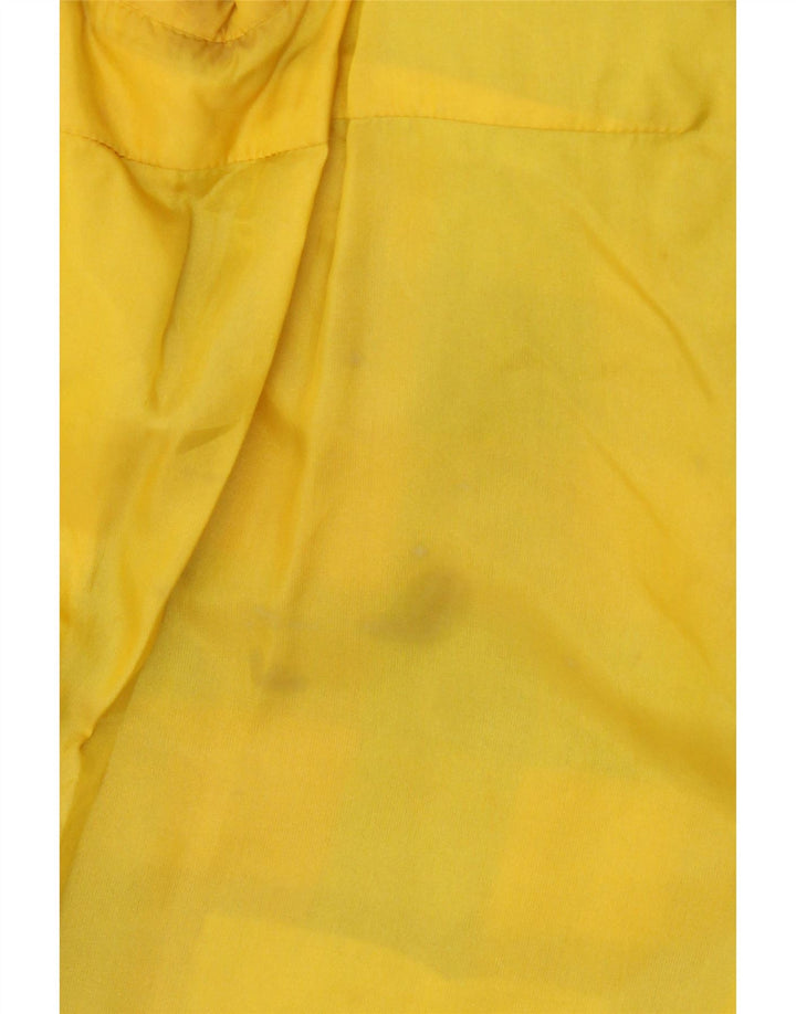 Palton de damă vintage cu piept dublu UK 14 Medium Multicolor Gingham