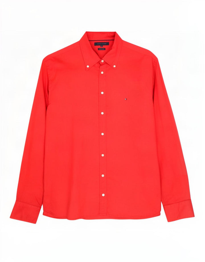 Cămașă pentru bărbați Tommy Hilfiger XL, in roșu