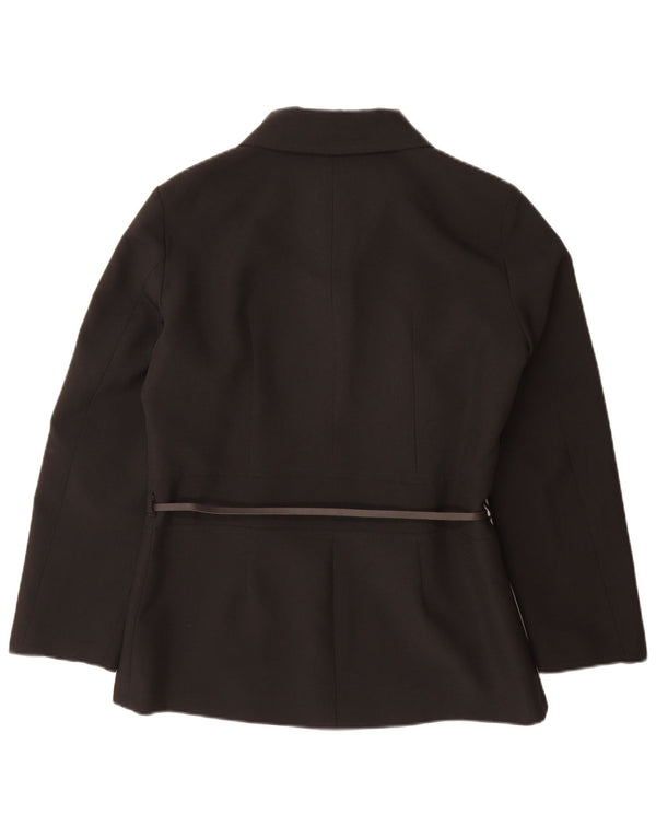 Blazer vintage pentru femei IT 50 XL poliester negru