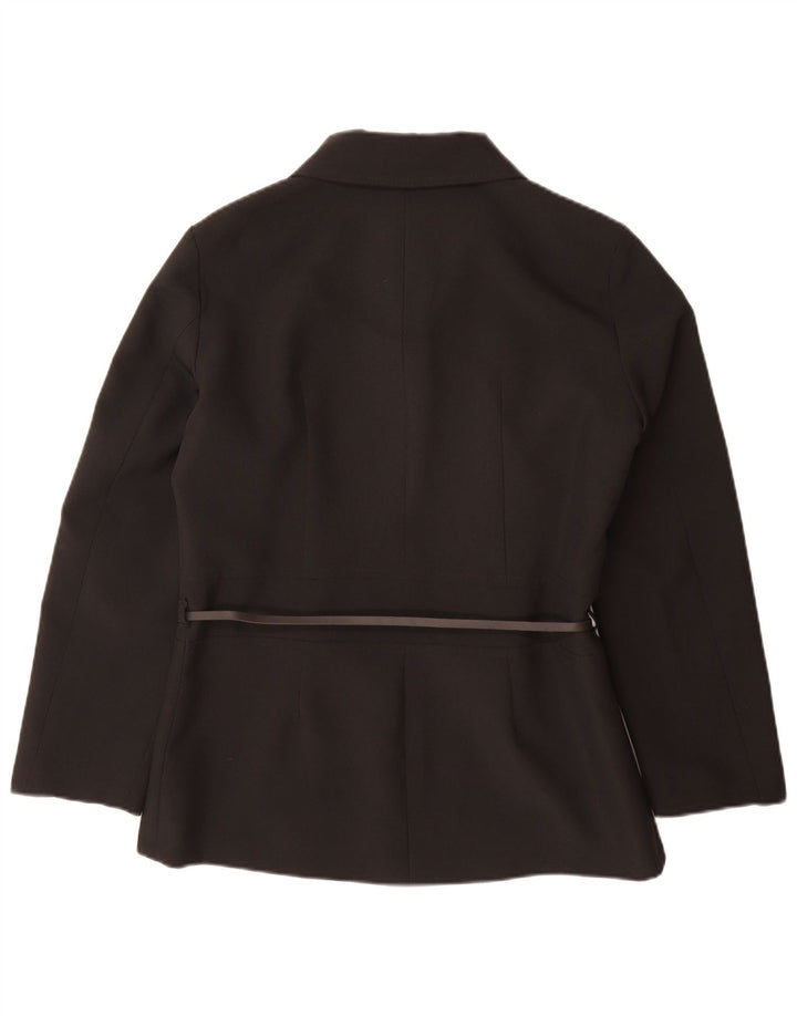 Blazer vintage pentru femei IT 50 XL poliester negru