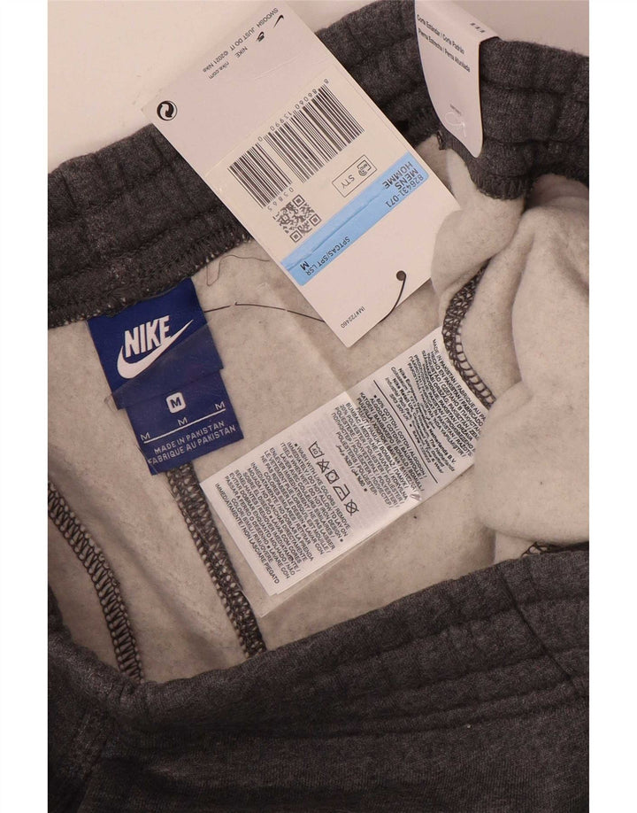 Pantaloni de trening Nike pentru bărbați, cu ajustare standard, pantaloni de jogging, gri mediu, pete