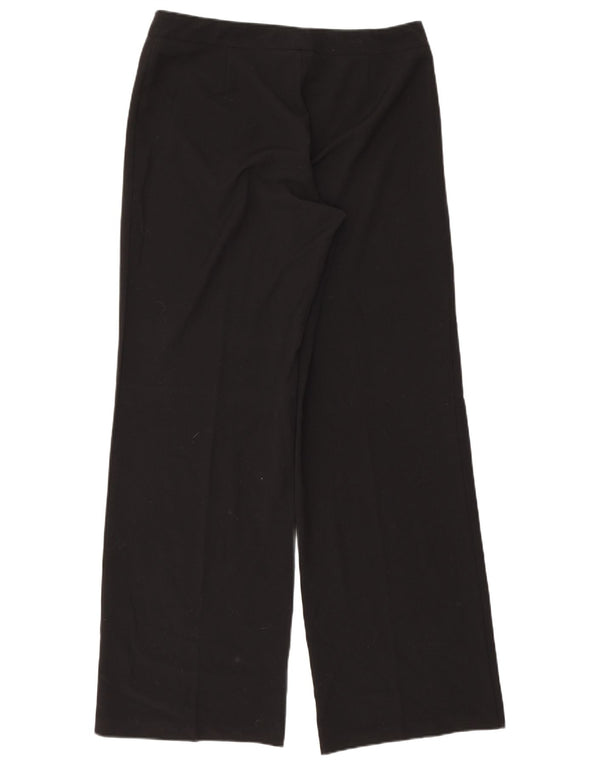 Pantaloni casual drepti pentru femei Marks & Spencer UK 14 Large W34 L32 Negru