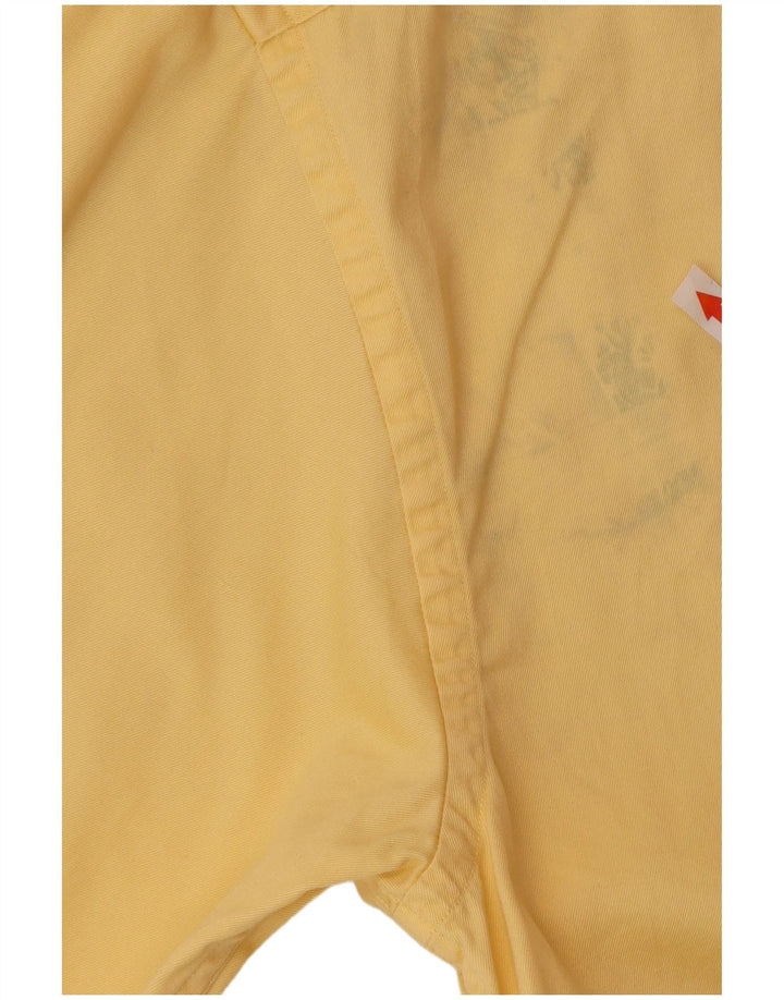 Cămașă pentru bărbați Tommy Hilfiger, bumbac galben mare