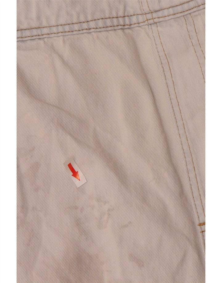 Pantaloni scurți din blugi Levi's pentru femei, mare W34, bumbac albastru