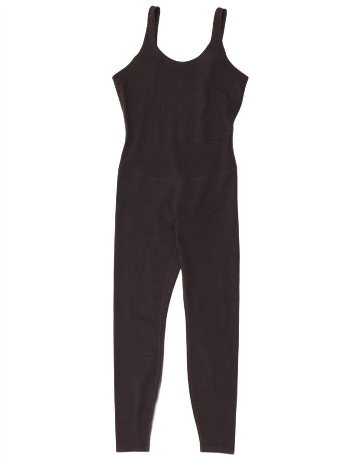Salopetă fără mâneci Nike Dri Fit pentru femei UK 8 Poliester negru mic
