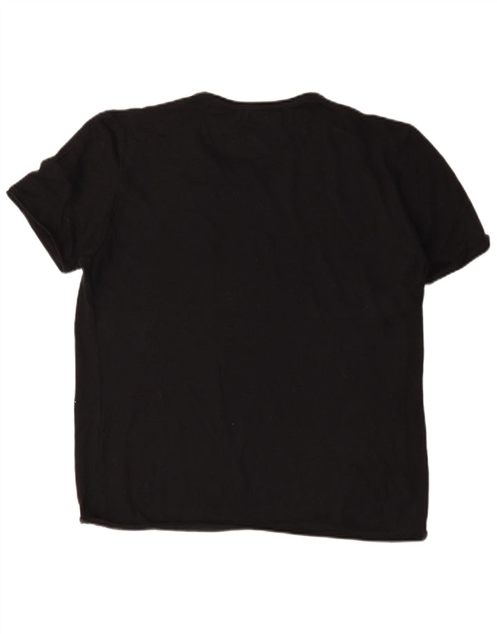 Tricou pentru bărbați Zara Top XL Negru