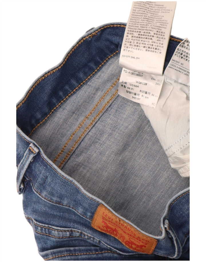 Blugi Levi'S 710 Super Skinny W26 L28 Bumbac Albastru