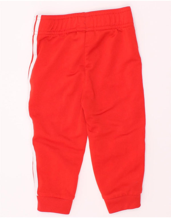 Pantaloni de trening Adidas Bebeluși Fete Joggeri 12-18 Luni Poliester Roșu