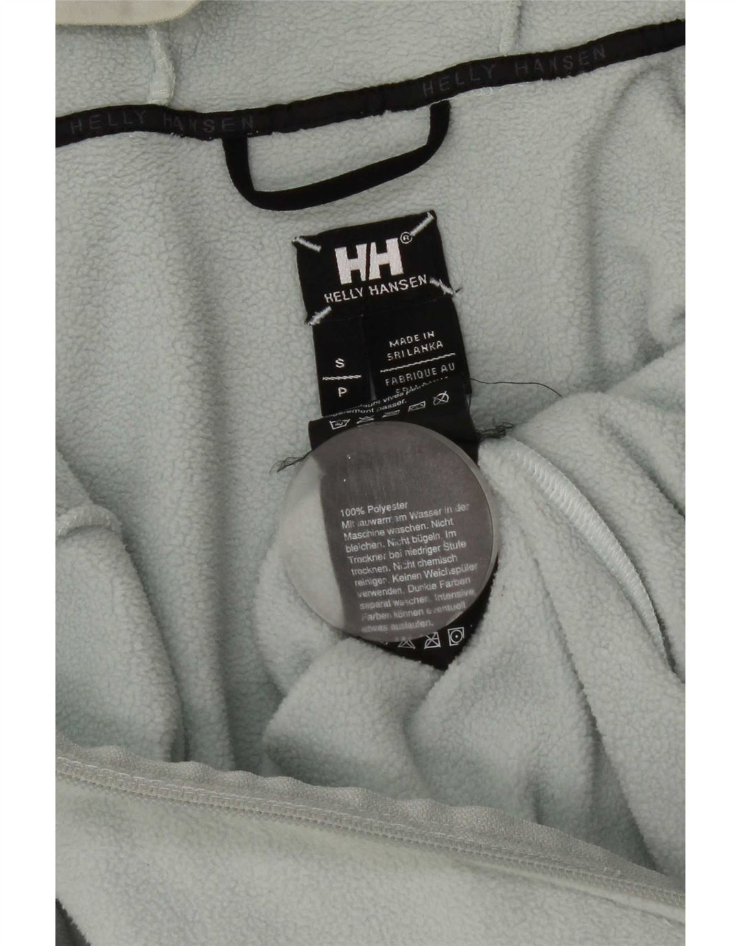 Jachetă din lână cu glugă Helly Hansen pentru femei UK 10 Small Blue Poliester