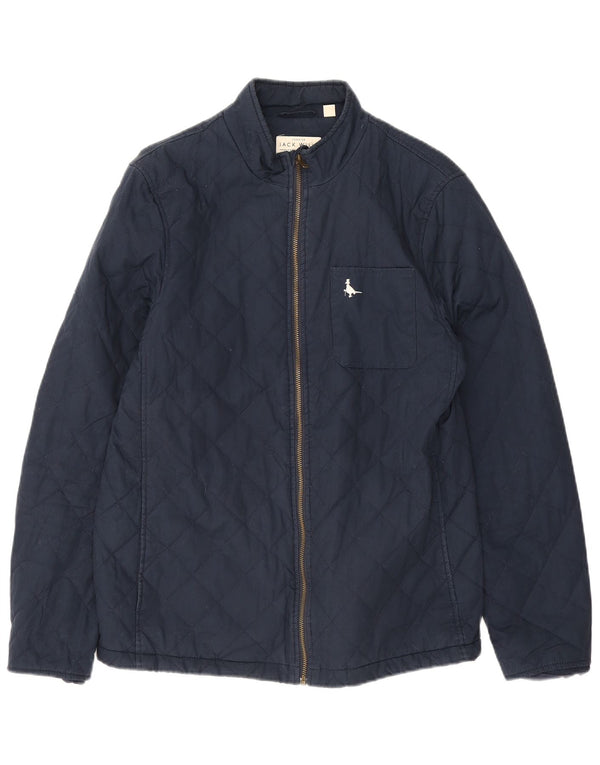 Jachetă matlasată Jack Wills pentru bărbați UK 38 Medium bleumarin bumbac