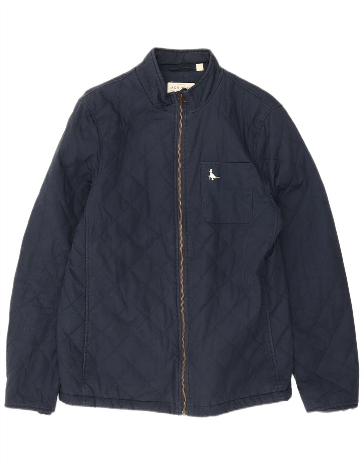 Jachetă matlasată Jack Wills pentru bărbați UK 38 Medium bleumarin bumbac