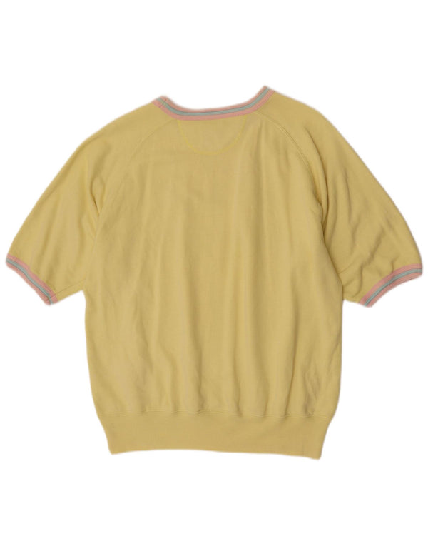 Tricou grafic Best Company pentru femei Top UK 16 Large Yellow