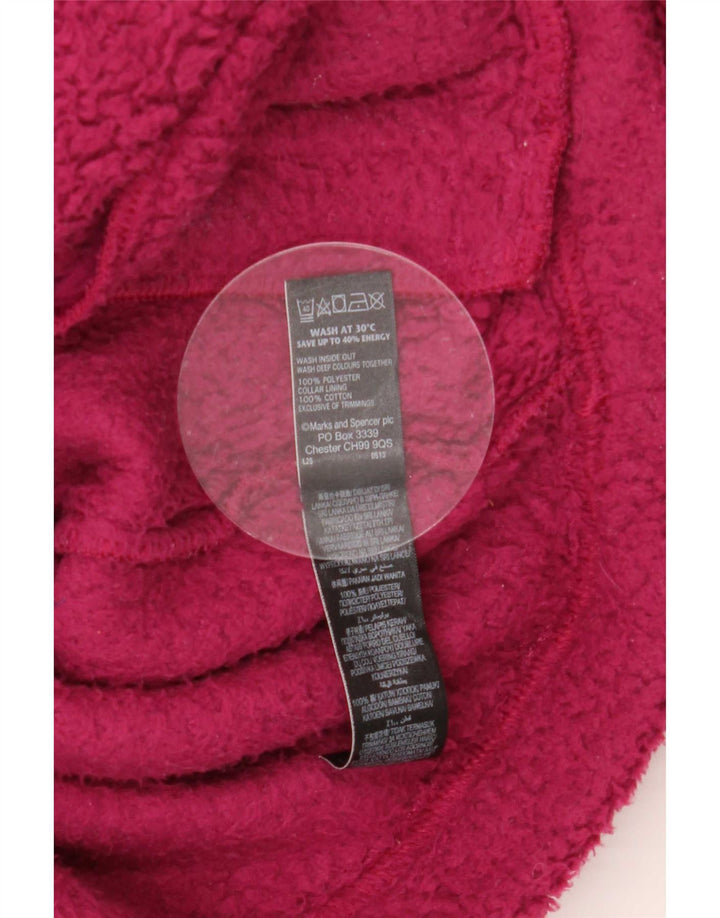 Jachetă fleece pentru femei Marks & Spencer UK 14, mare, poliester maro