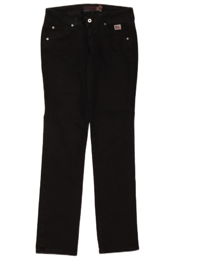 Blugi roy Rogers Seven Bell slim pentru femei W28 L33 negri