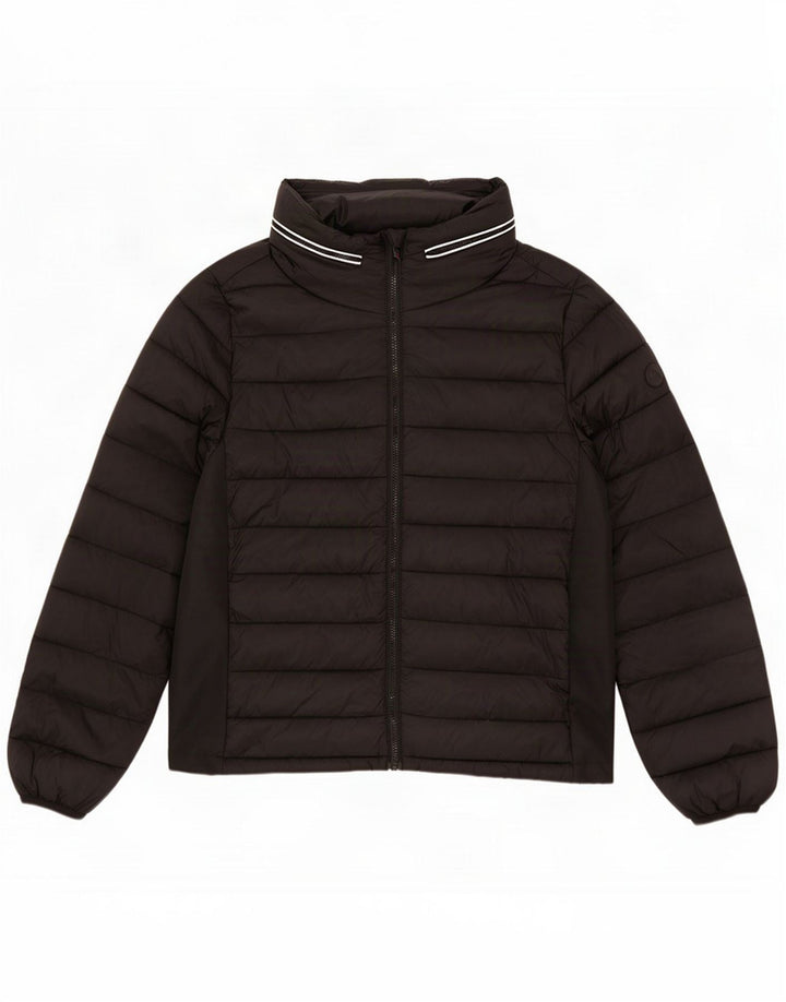 Jachetă căptușită cu glugă Mistral pentru bărbați UK 38 Medium Black Polyamid