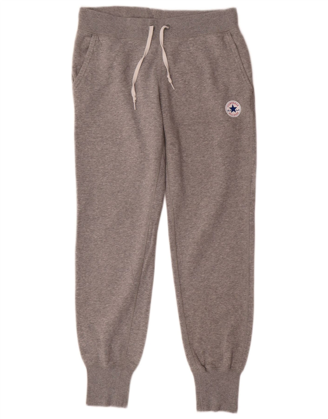Pantaloni de trening Converse pentru bărbați Joggeri mici, gri, bumbac cu pete