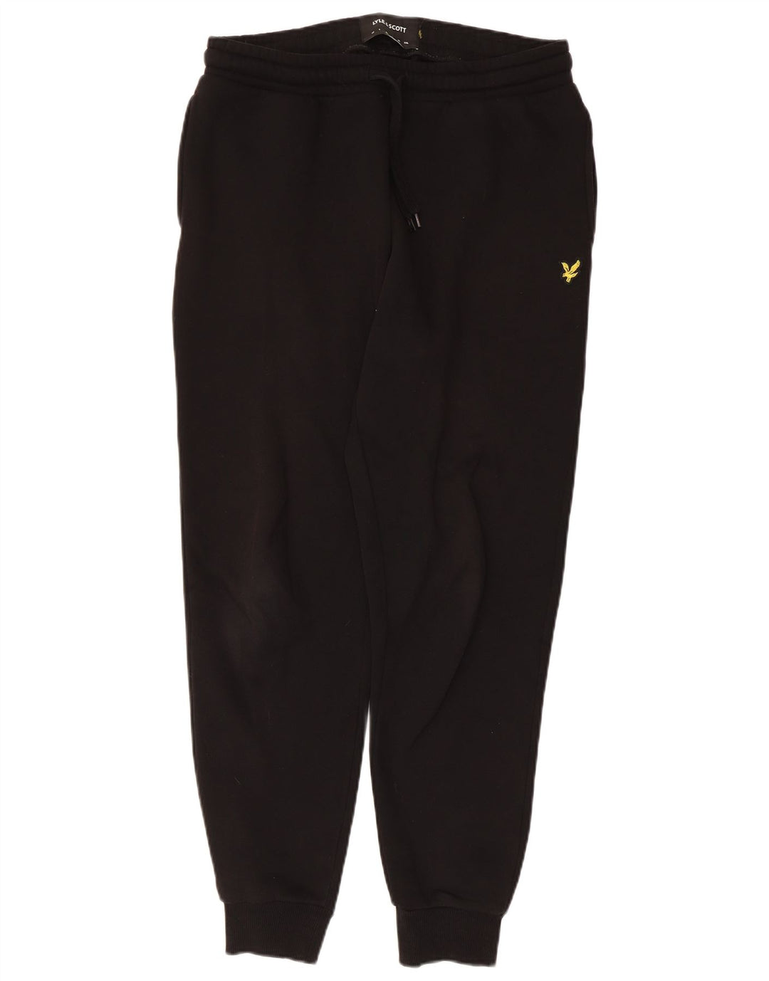 Lyle & Scott Pantaloni de trening pentru bărbați Pantaloni de jogging Bumbac mediu negru