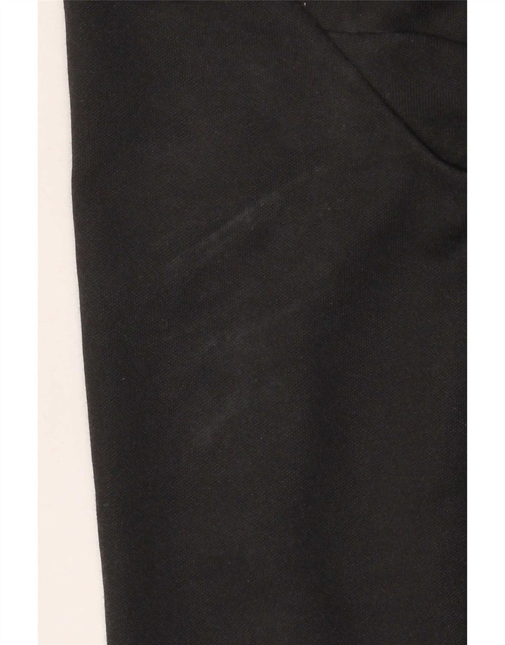 Jachetă de trening pentru femei Adidas UK 8, bumbac negru mic