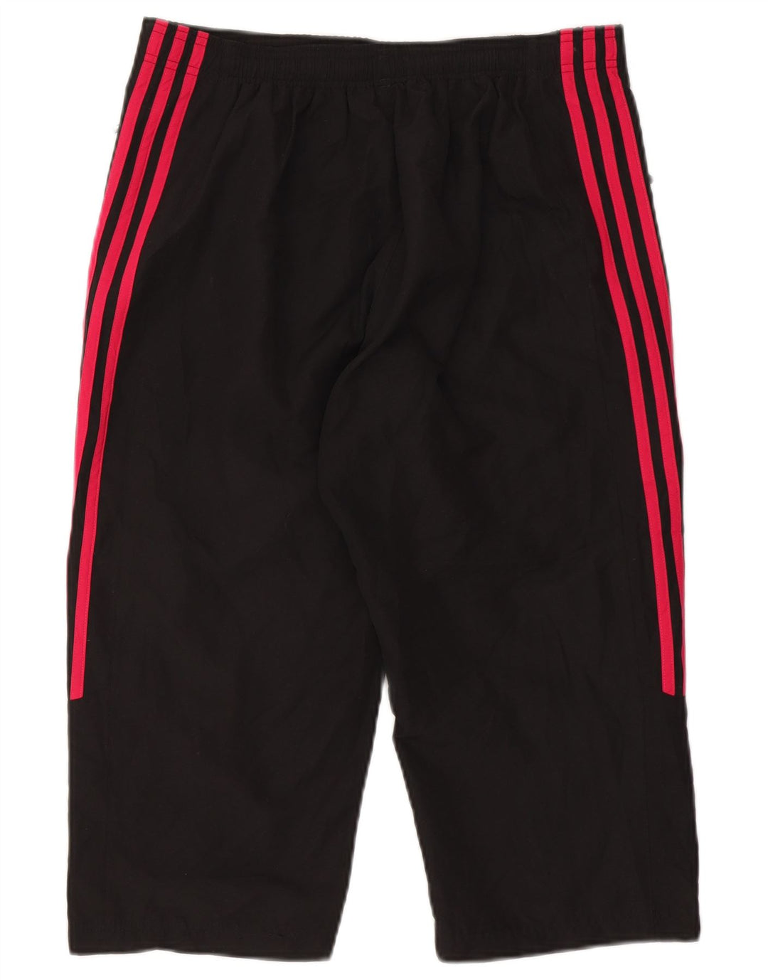 Pantaloni de trening Capri Adidas pentru femei UK 16 Poliester negru mare