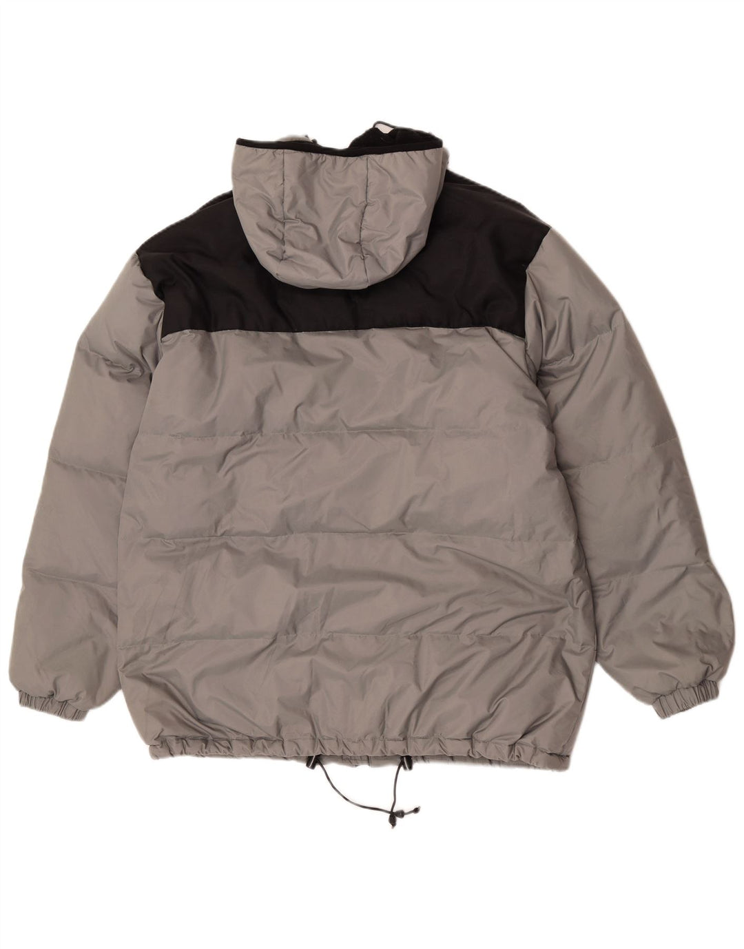 Jachetă căptușită cu glugă pentru bărbați Fishbone UK 38 Medium Gri Nylon Colorblock