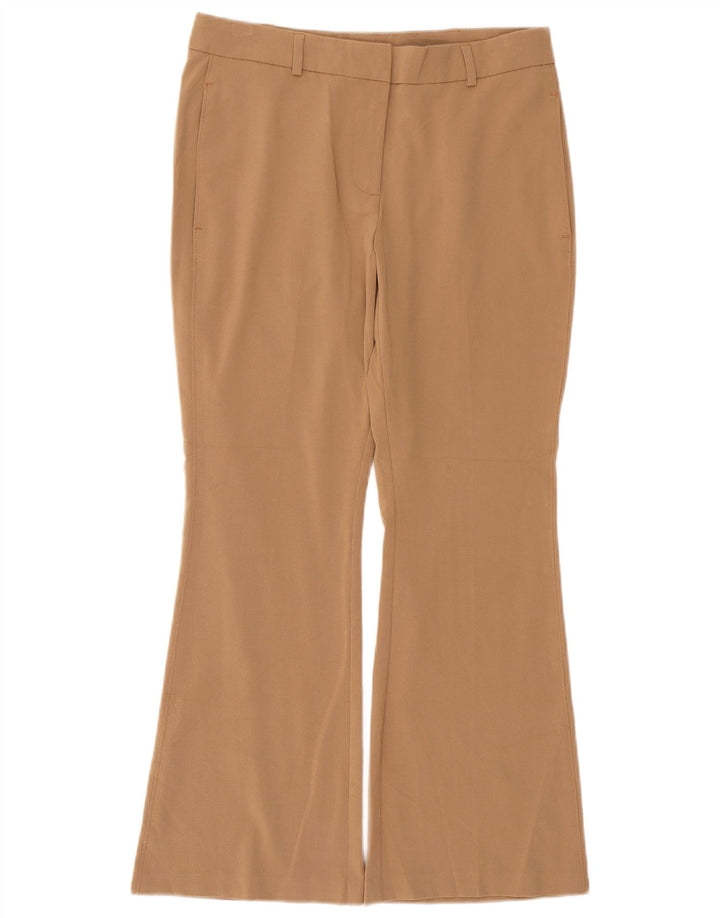 Pantaloni chino Bootcut pentru femei Marks & Spencer UK 12 Medium W30 L28 Bej