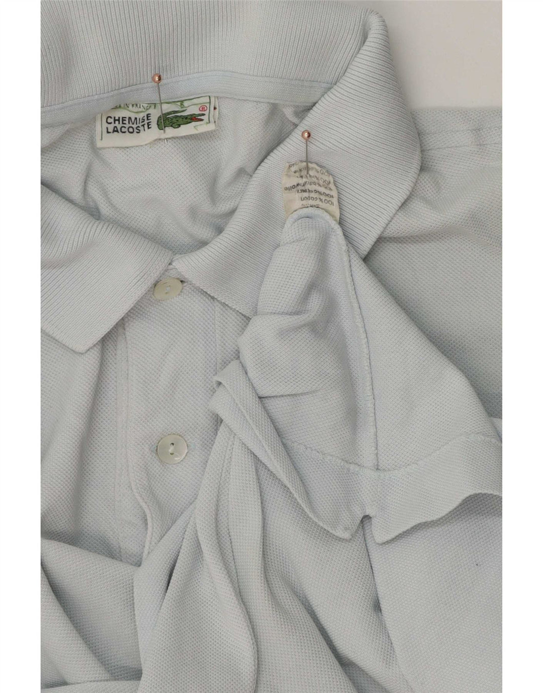 Tricou polo Lacoste pentru bărbați mărimea 5 mare, albastru, bumbac