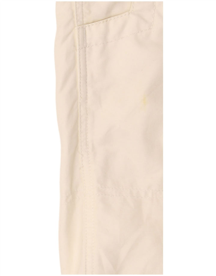 TOMMY HILFIGER Bermude grafice pentru bărbați, bumbac alb, mediu W32