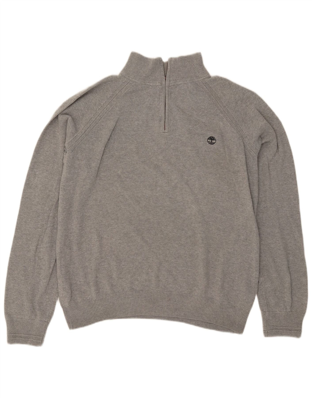 Pulover TIMBERLAND pentru bărbați, cu formă regulată, cu fermoar și gât, XL, gri