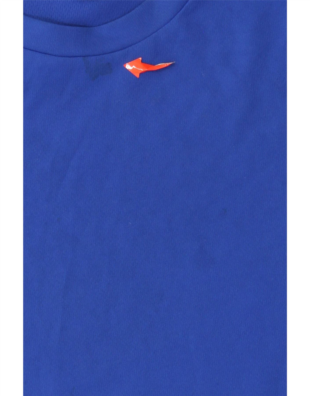 Tricou Adidas Climalite pentru bărbați Top Mediu Albastru Poliester Colorblock