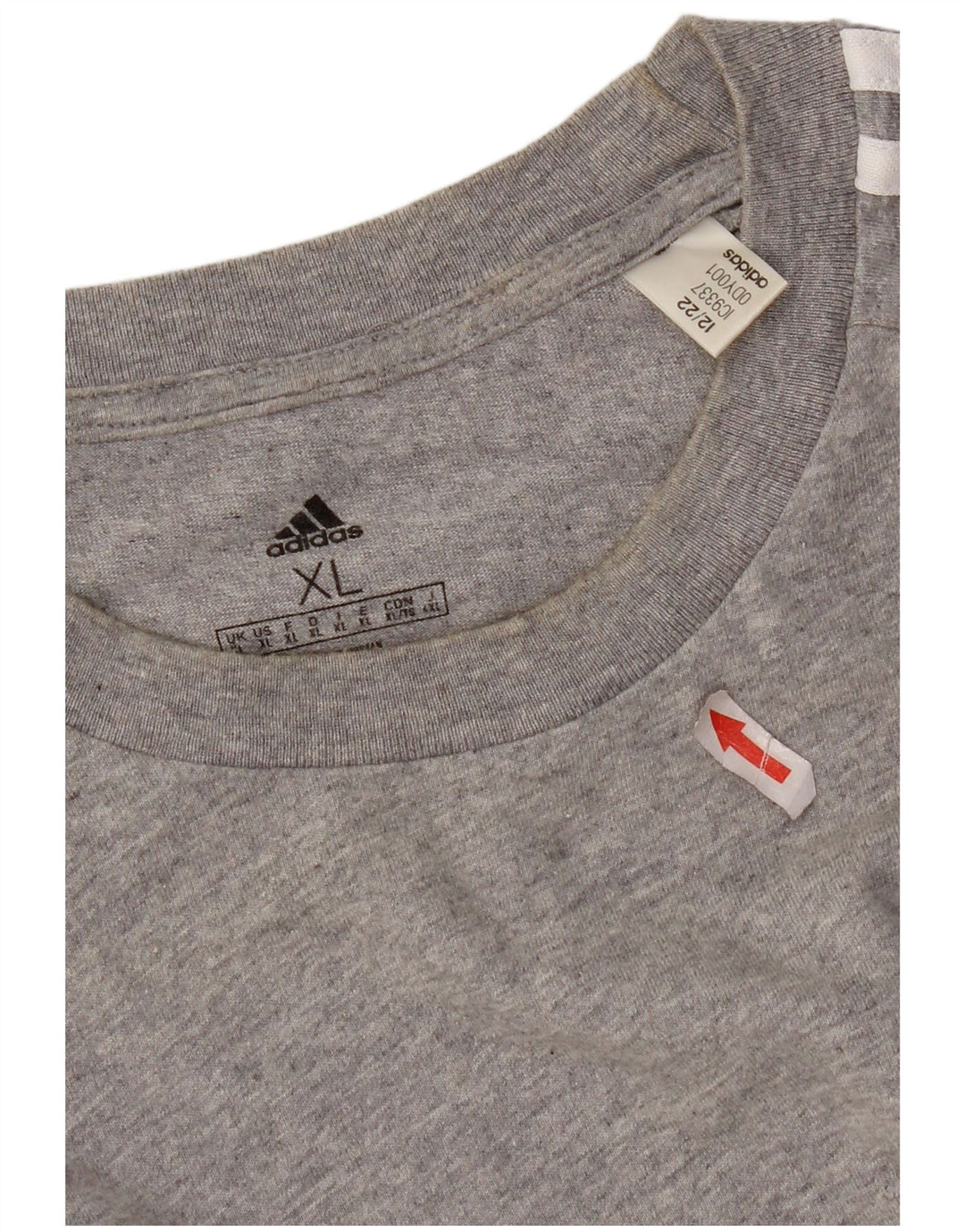 Tricou pentru bărbați Adidas Top XL bumbac gri