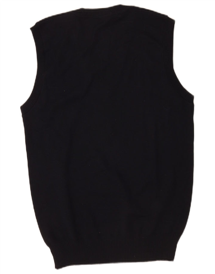 Liabel Vestă bărbați Tank Top Mic Bleumarin Lână virgină
