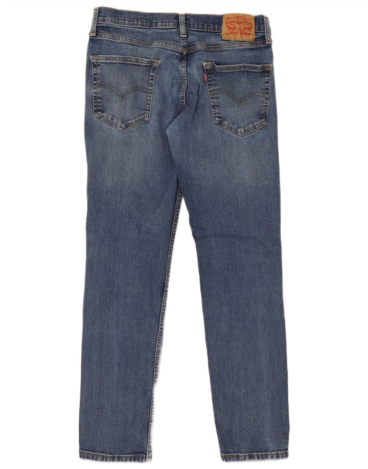 Blugi drepti pentru bărbați Levi's W31 L30 Bumbac albastru