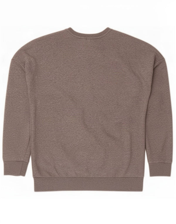 Pulover supradimensionat pentru fete Adidas Graphic, 13-14 ani, bumbac gri