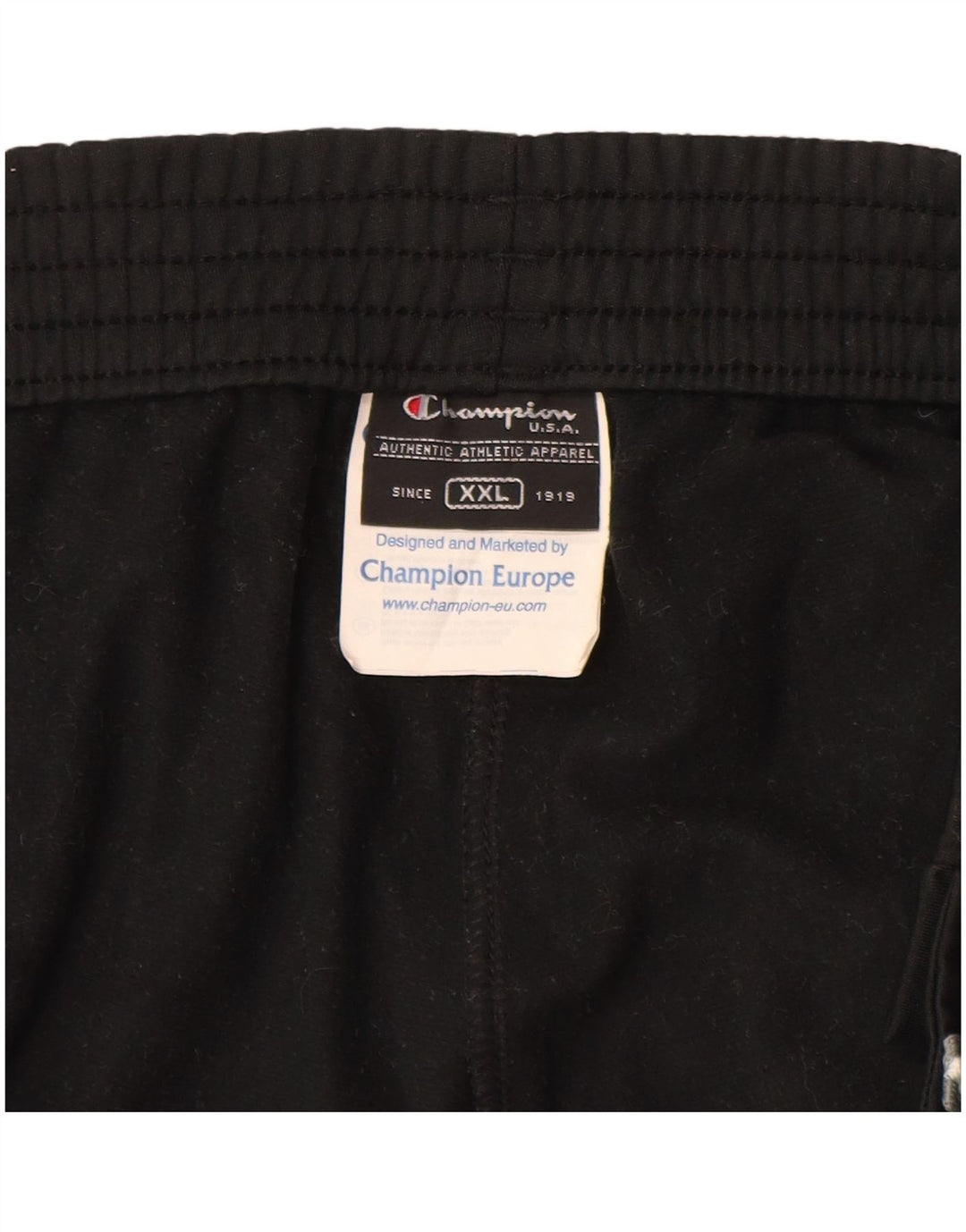 Pantaloni de trening pentru bărbați CHAMPION 2XL poliester negru