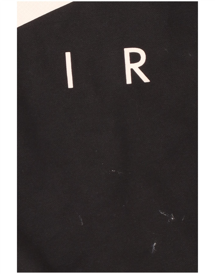Hanorac grafic pentru bărbați Nike Pulover mediu negru