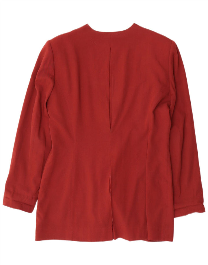 CARTOON Sacou blazer pentru femei cu 7 nasturi IT 42 Medium Red Viscose