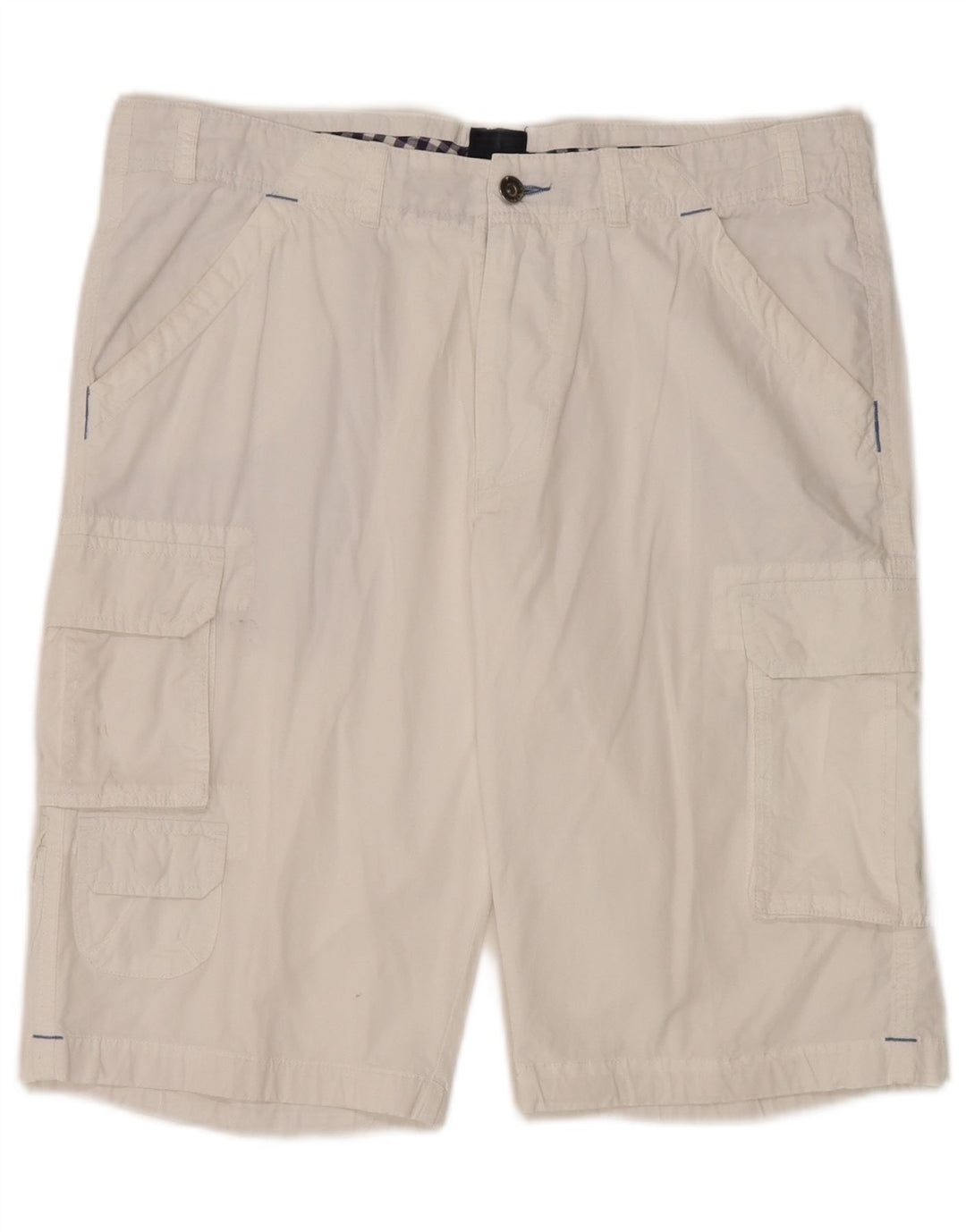 Pantaloni scurți cargo pentru bărbați Daniel Hechter W36, mare, alb, bumbac