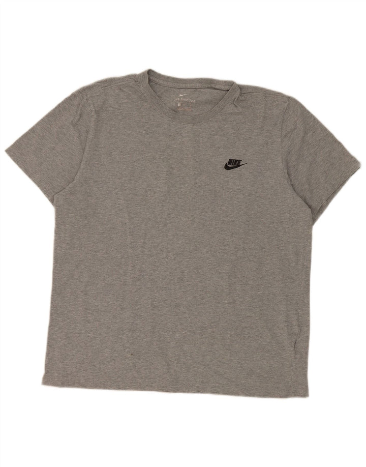 Tricou pentru bărbați Nike Top mare, gri bumbac