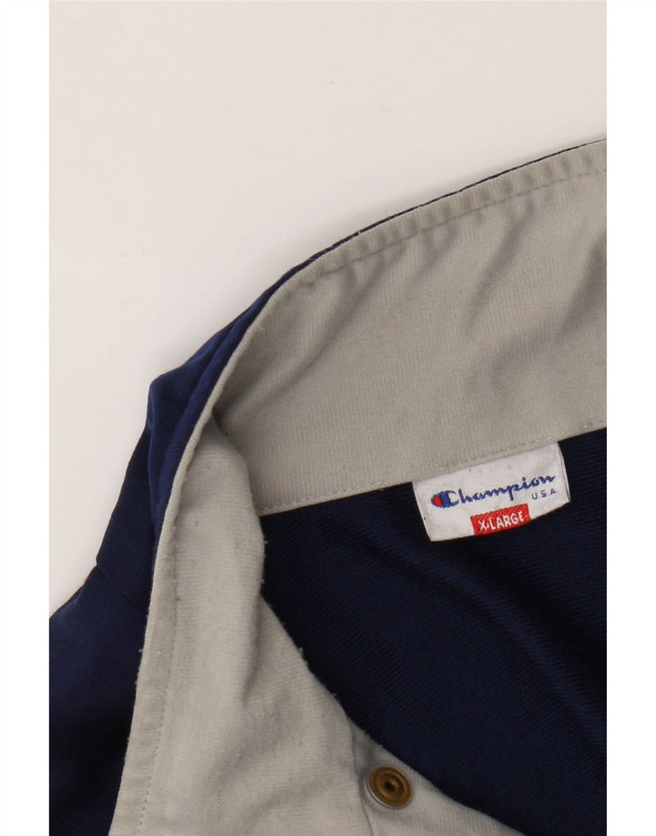 Jachetă de top pentru trening pentru bărbați Champion, XL, albastru, color block