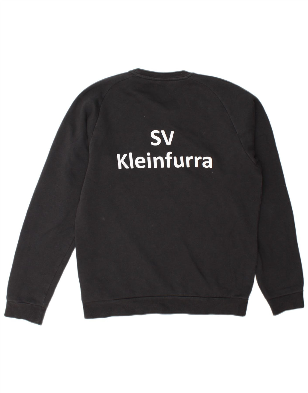 Hanorac grafic pentru bărbați Adidas Jumper mediu din bumbac negru