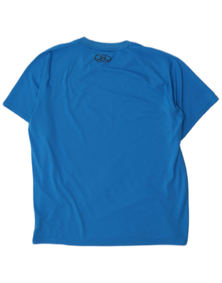 Tricou Under Armour pentru bărbați Top mare poliester albastru